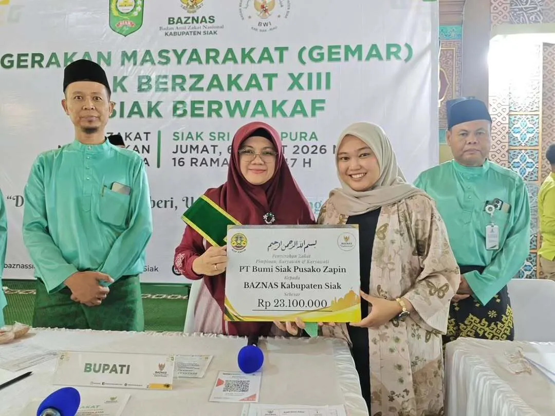 GEMAR Berzakat Bersama BAZNAS Kabupaten Siak