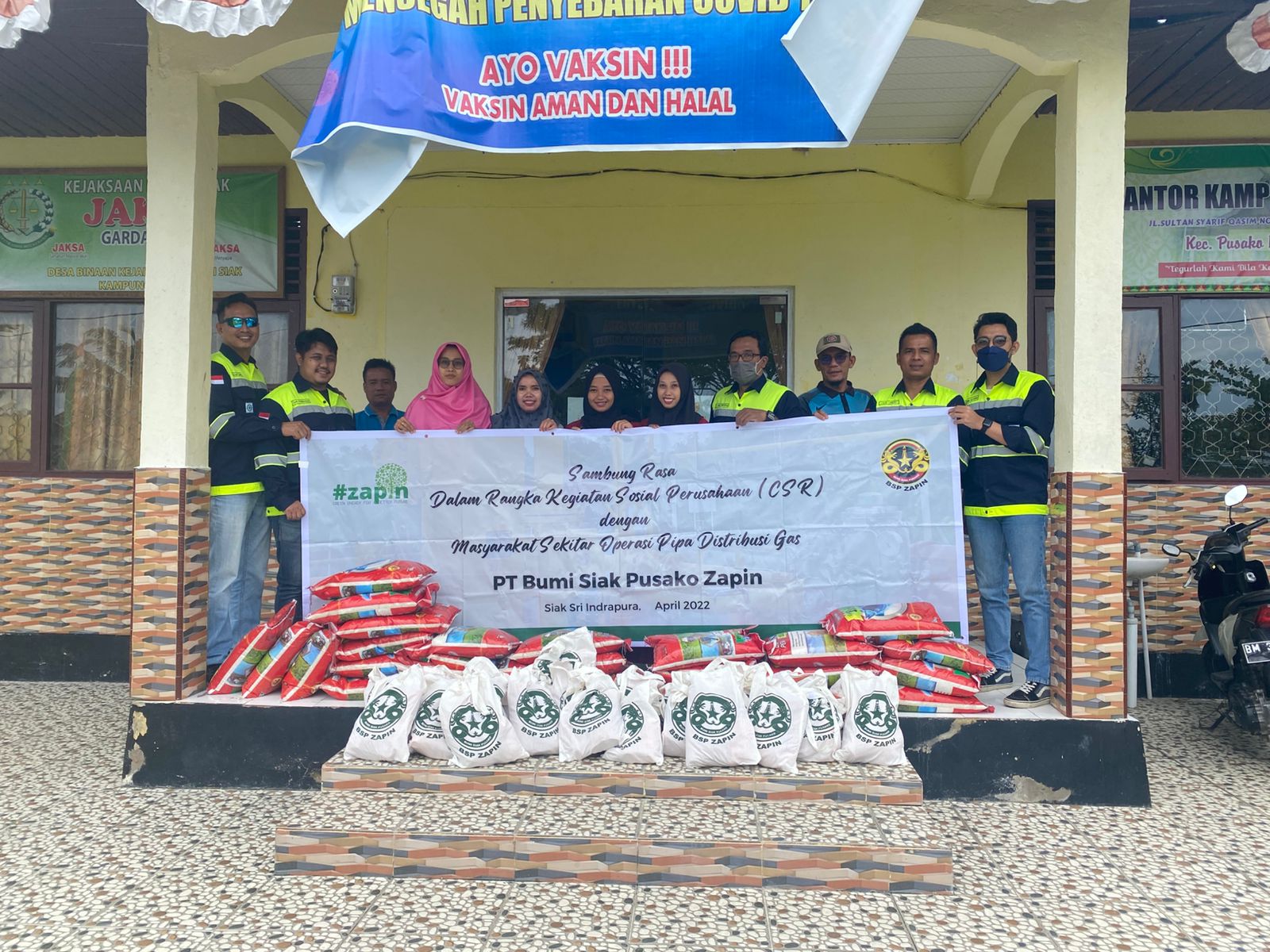 Kegiatan Sosial Perusahaan atau Corporate Social Responsibility (CSR) Dengan Masyarakat Sekitar Operasi Pipa Distribusi Gas di Kabupaten Siak